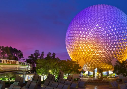 Epcot at night © Disney