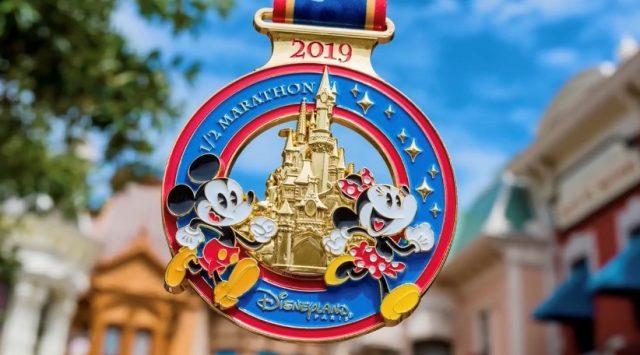 Médaille  Raiponce RUN DISNEY 2019-10k Disneyland Paris marathon disney 